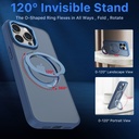 ESTUCHE MYBAT PRO SHADE MAGSAFE AZUL IPHONE 14 PRO MAX