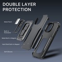 ESTUCHE MYBAT PRO STEALTH MAGSAFE NEGRO IPHONE 14 PRO MAX