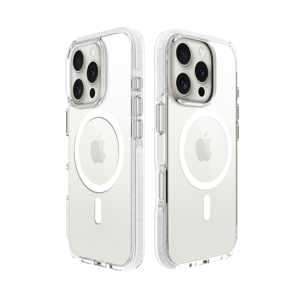 ESTUCHE PRODIGEE MAGNETEEK BLANCO IPHONE 16 PRO