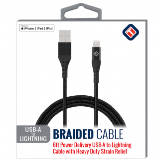 CABLE DE CONEXION Y CARGA TEKYA LIGHTNING 6 PIES