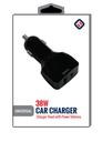 CARGADOR DE CARRO DUAL TIPO C Y USB 38W