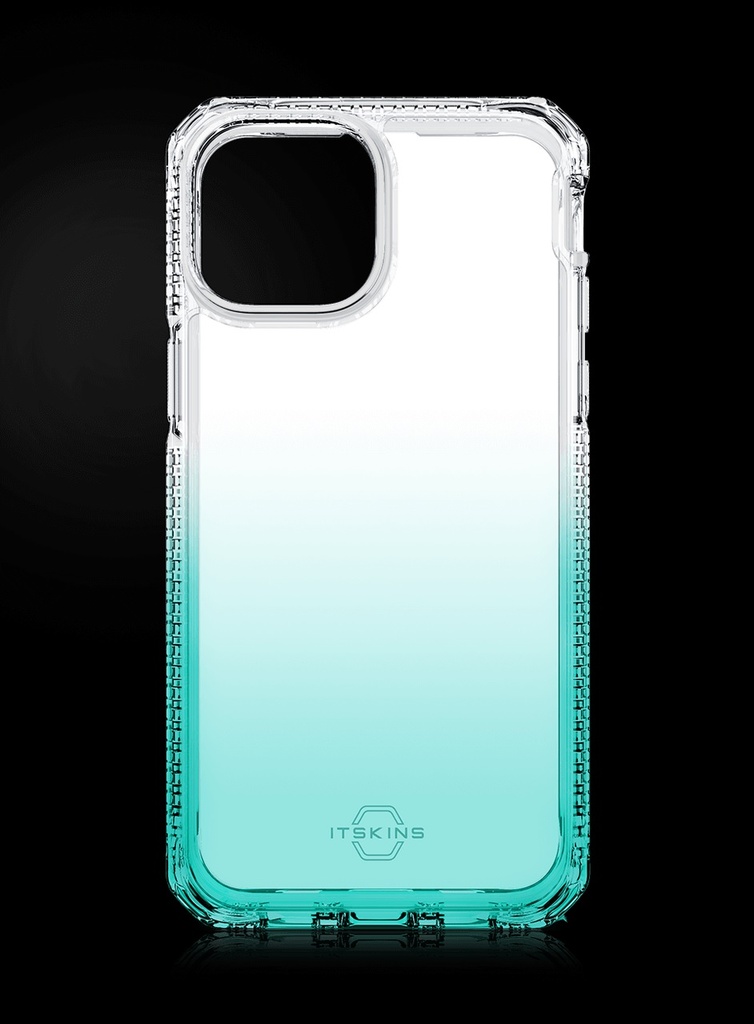 ESTUCHE ITSKINS HYBRID OMBRE IPHONE 13 MENTA