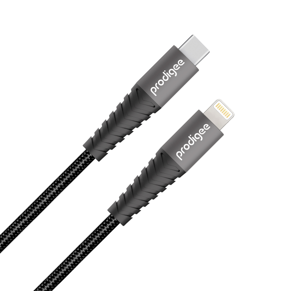 PRODIGEE CABLE DE CONEXION Y CARGA TIPO C A LIGHTNING 6 PIES