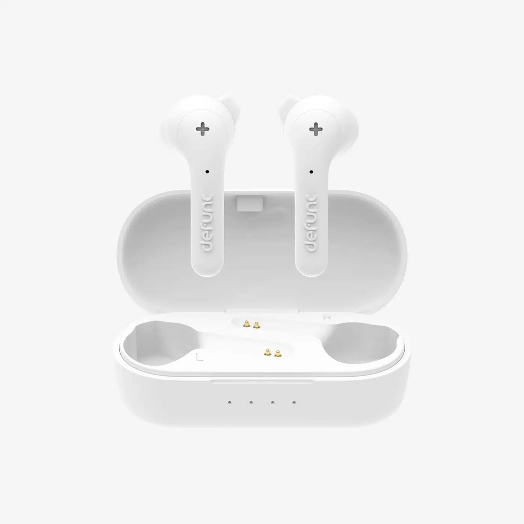 AUDIFONOS INALAMBRICOS DEFUNC TRUE BASIC BLANCO
