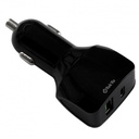 CARGADOR DE CARRO DUAL TIPO C Y USB 38W TEKYA