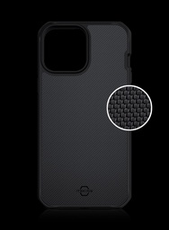 [AP2X-HYBFS-BLCK] ESTUCHE ITSKINS BALLISTIC IPHONE 13 PRO CARBON
