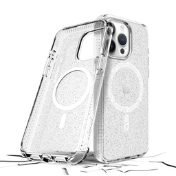 [iPh15P-6.1-STRM-CLR] ESTUCHE PRODIGEE SUPER STAR TRANSPARENTE IPHONE 15 PRO