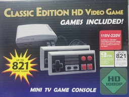 [100100100100] CONSOLA VIDEO JUEGO EDICION CLASICA HD 821