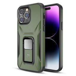 [RIP14PCSSTSS004] ESTUCHE MYBAT PRO STEALTH VERDE IPHONE 14 PRO